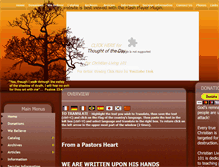 Tablet Screenshot of christianliving101.org